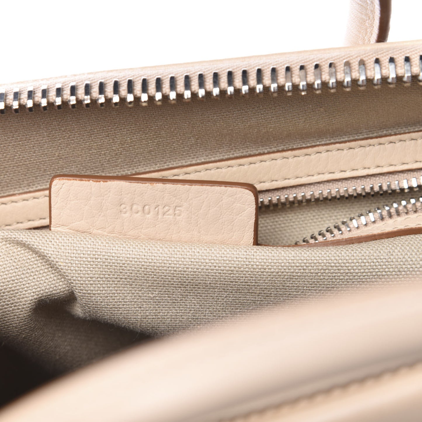 Calfskin Plexiglass Medium Antigona Light Beige