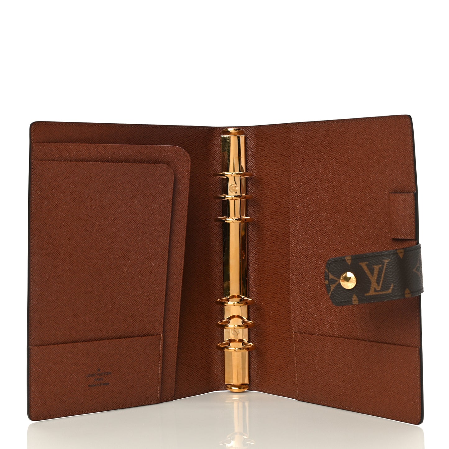 Monogram Large Ring Agenda Cover