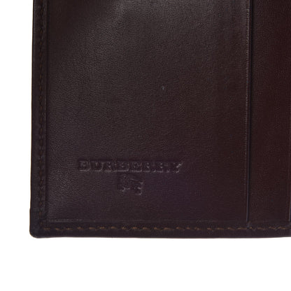 Burberry Nova Check Compact Wallet Black 6 of 7