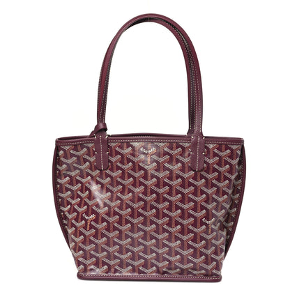 Goyard Goyardine Reversible Mini Anjou Burgundy 1 of 16