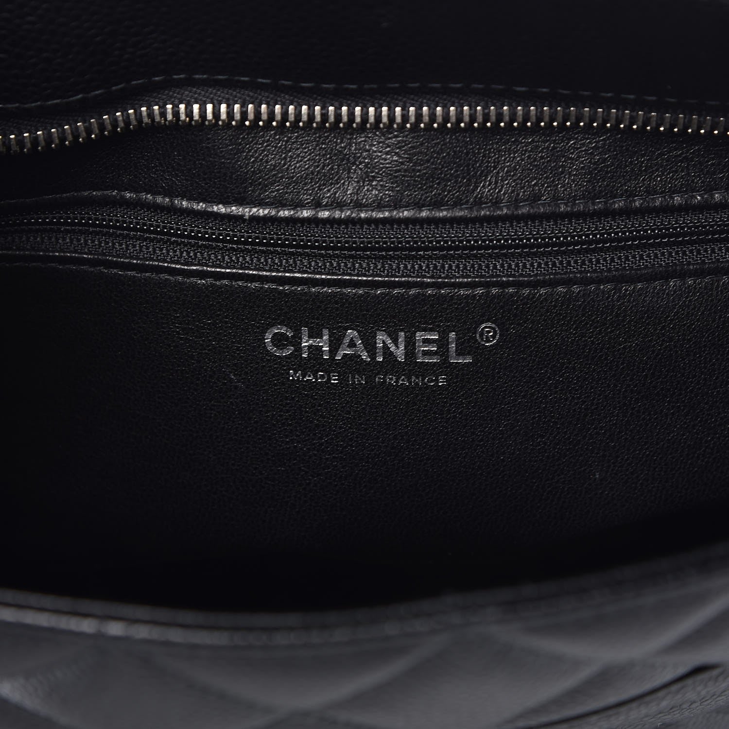 Chanel Caviar Quilted Medallion Tote Black 6 of 8