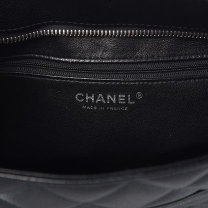Chanel Caviar Quilted Medallion Tote Black 6 of 8