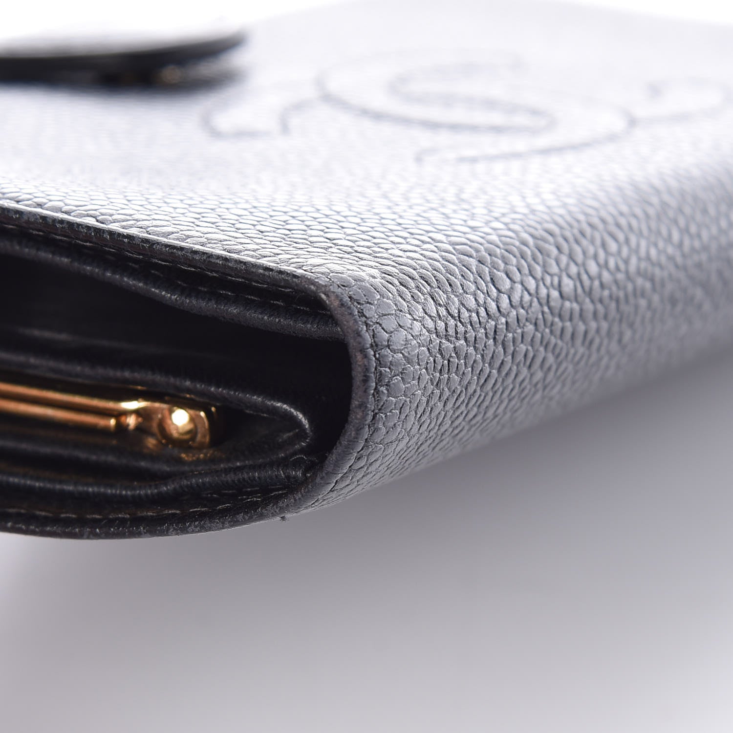Chanel Caviar Timeless CC French Wallet Black 12 of 16