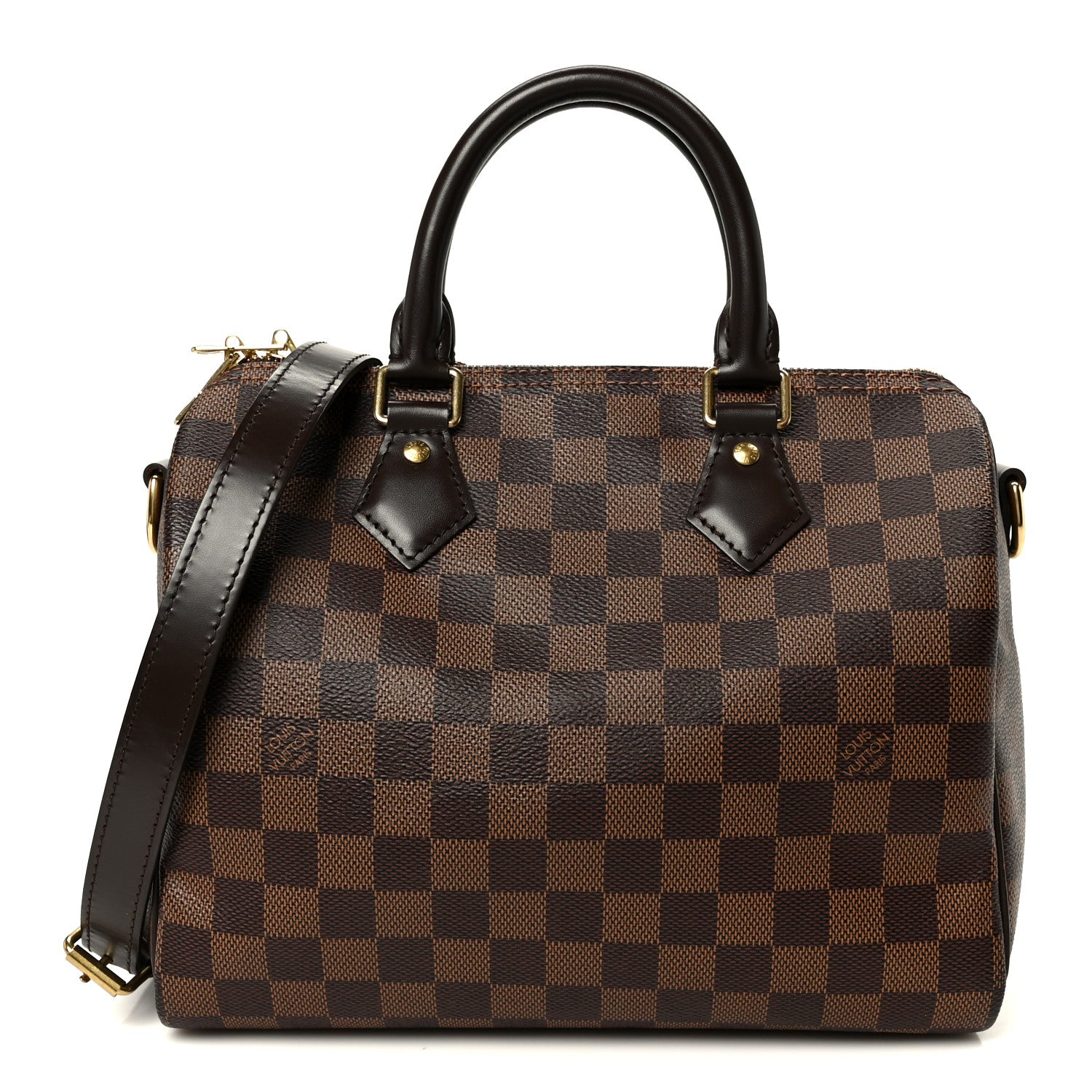 Louis Vuitton Damier Ebene Speedy Bandouliere 25 1 of 12