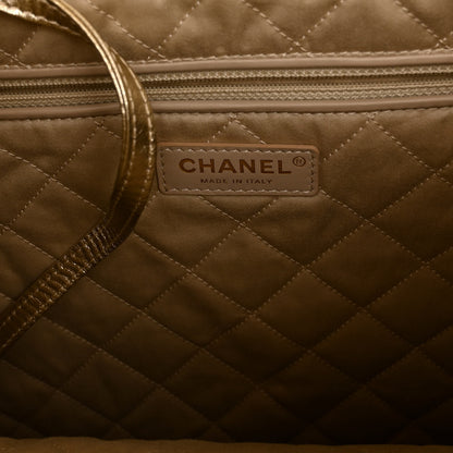 Chanel Metallic Calfskin Quilted Chanel 22 Golden 7 of 10