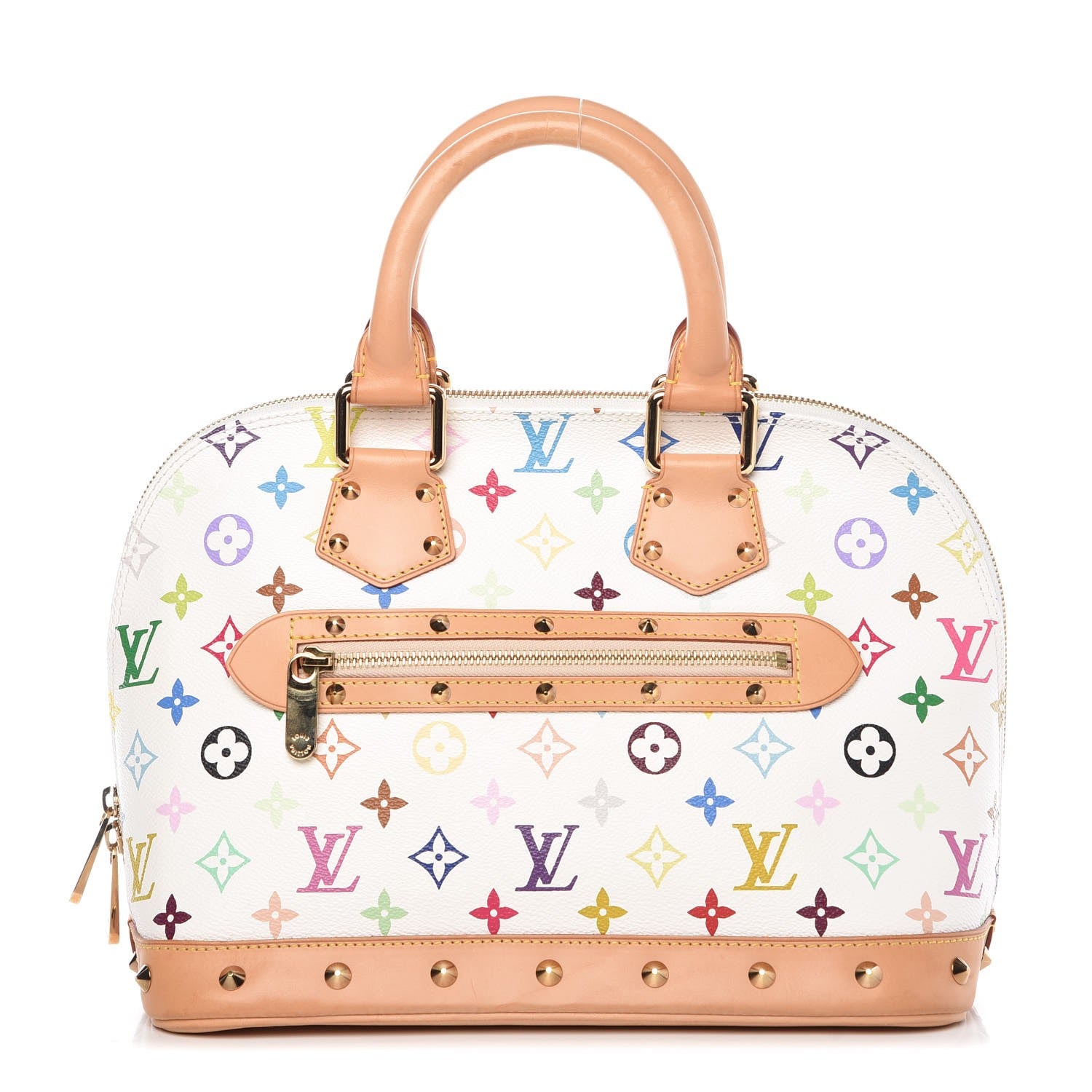 Louis Vuitton Monogram Multicolor Alma White 1 of 9