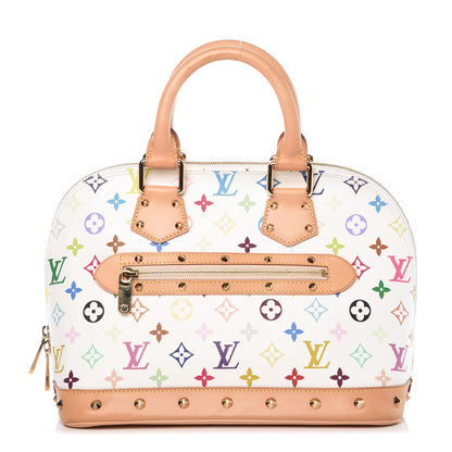 Louis Vuitton Monogram Multicolor Alma White 1 of 9