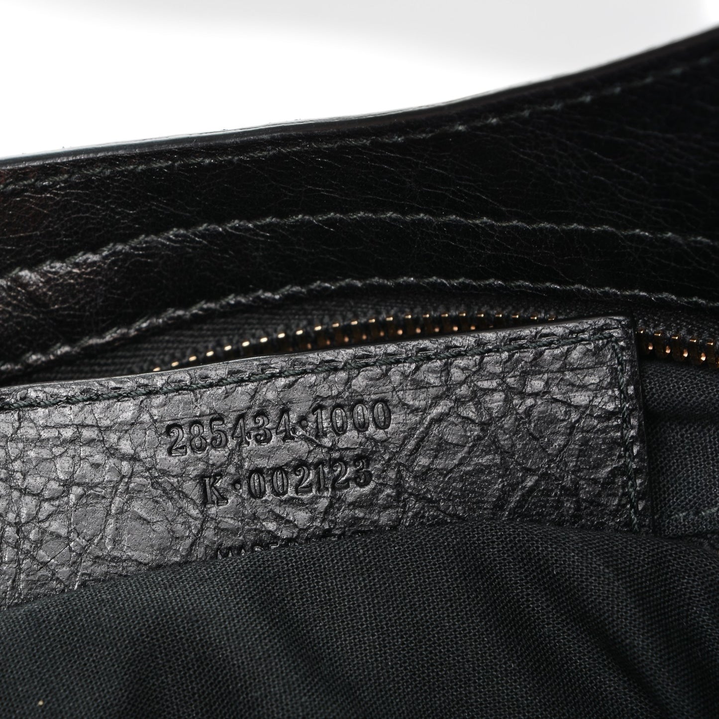 Agneau Giant 12 Gold Hardware Town Black