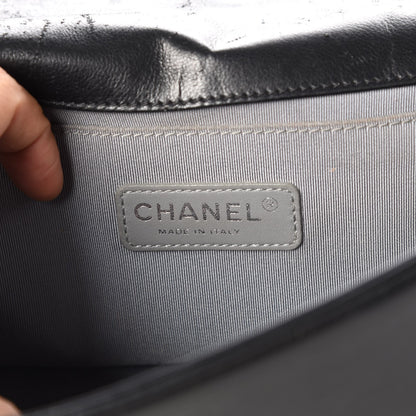 Chanel Calfskin Quilted Medium Boy Flap Black 9 of 13