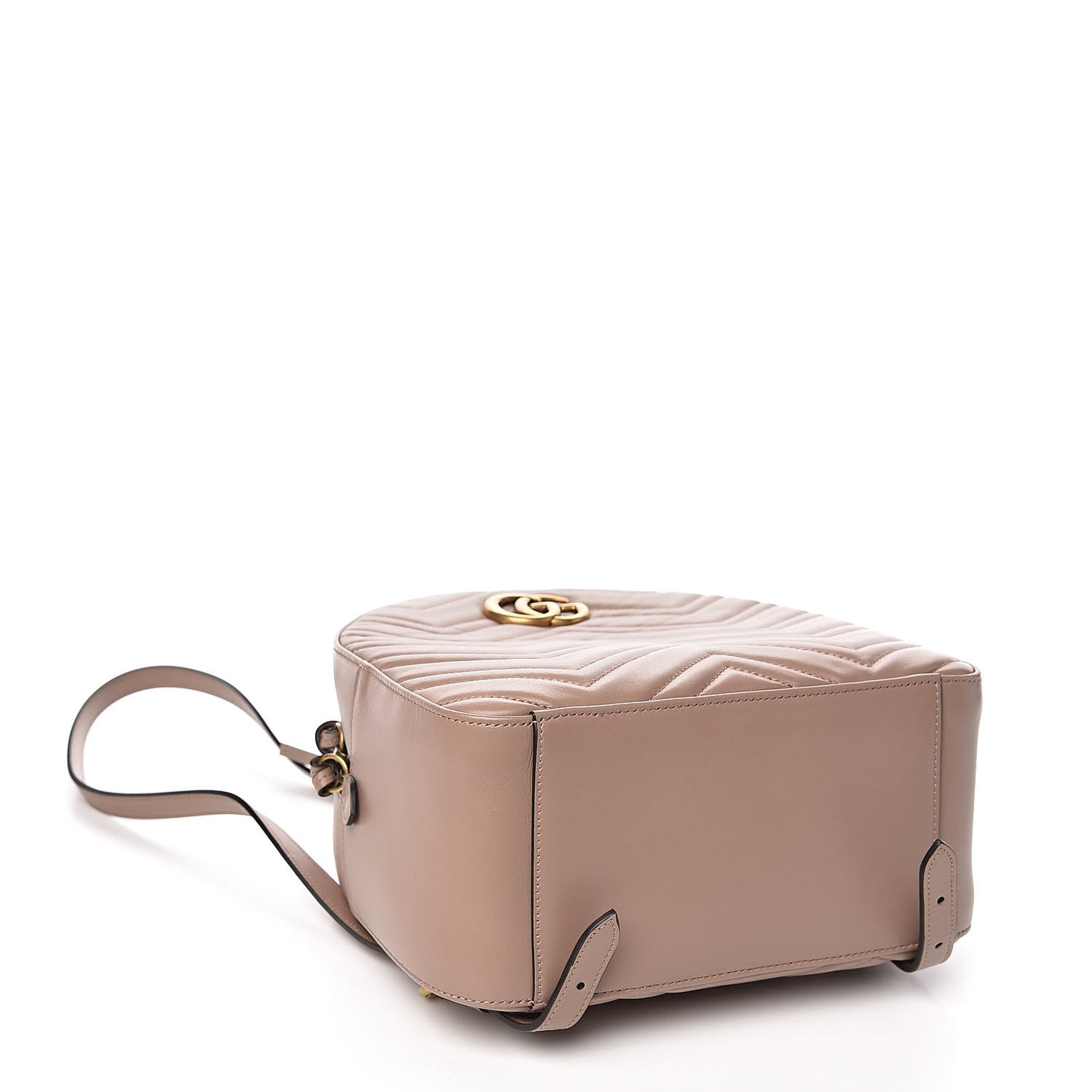 Calfskin Matelasse GG Marmont Backpack Porcelain Rose