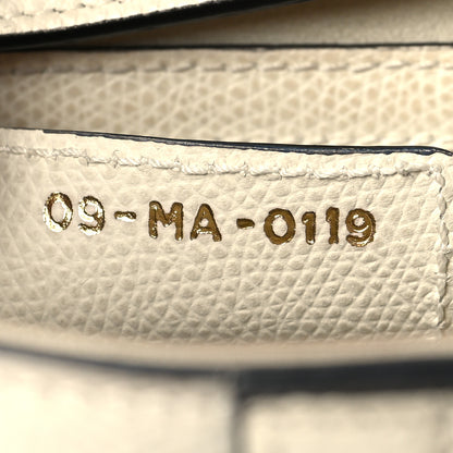 Christian Dior Grained Calfskin Saddle Bag White 7 of 14