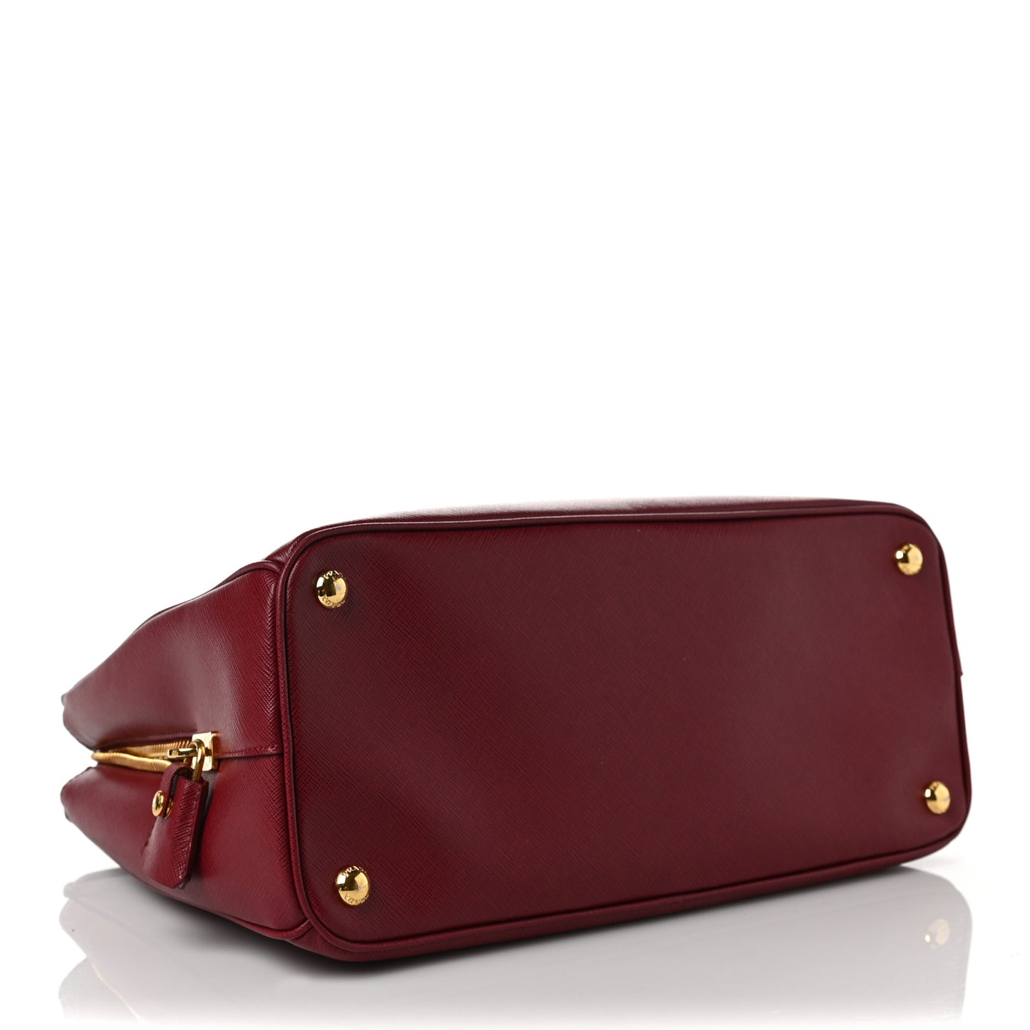Saffiano Vernice Small Promenade Tote Cerise