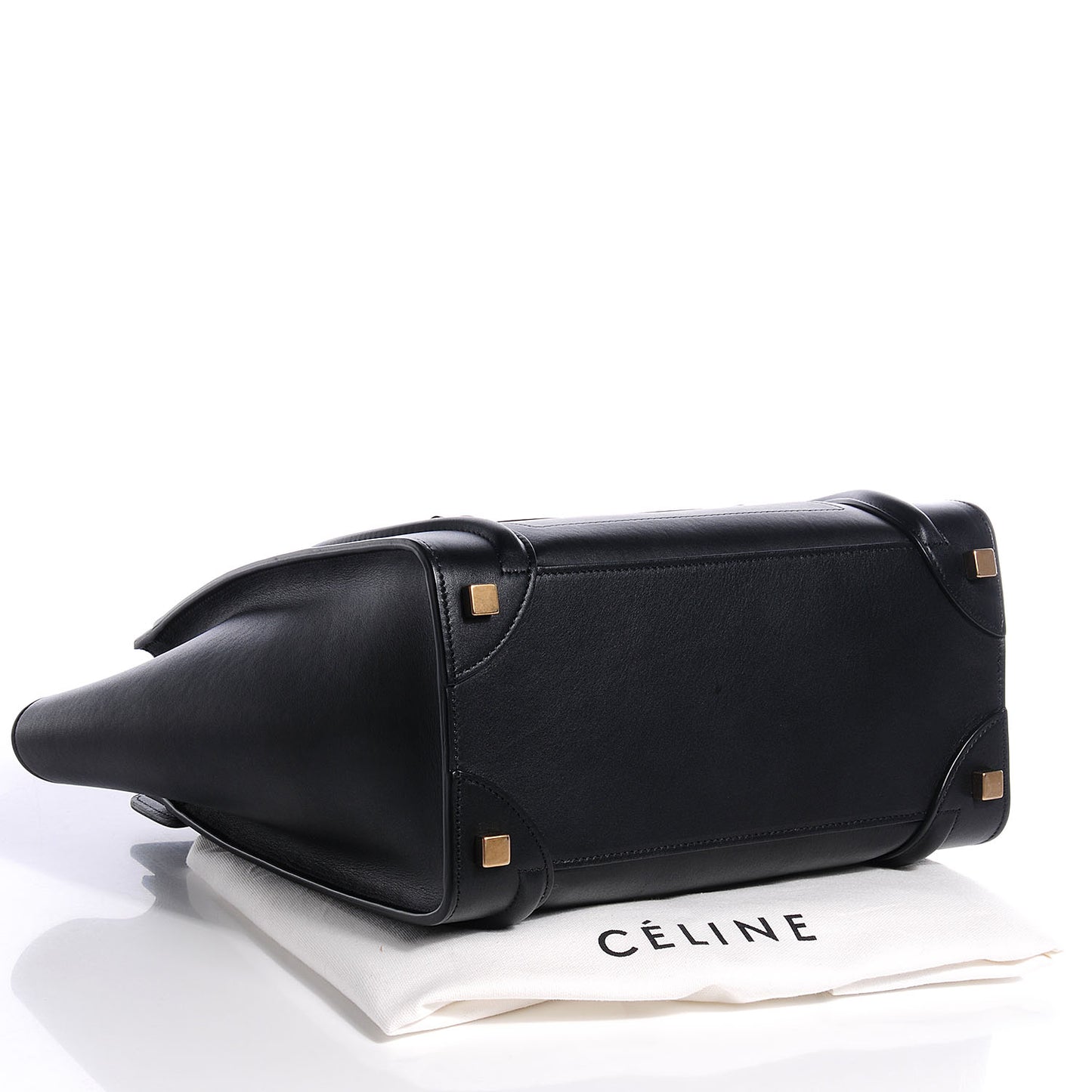 Smooth Calfskin Micro Luggage Black