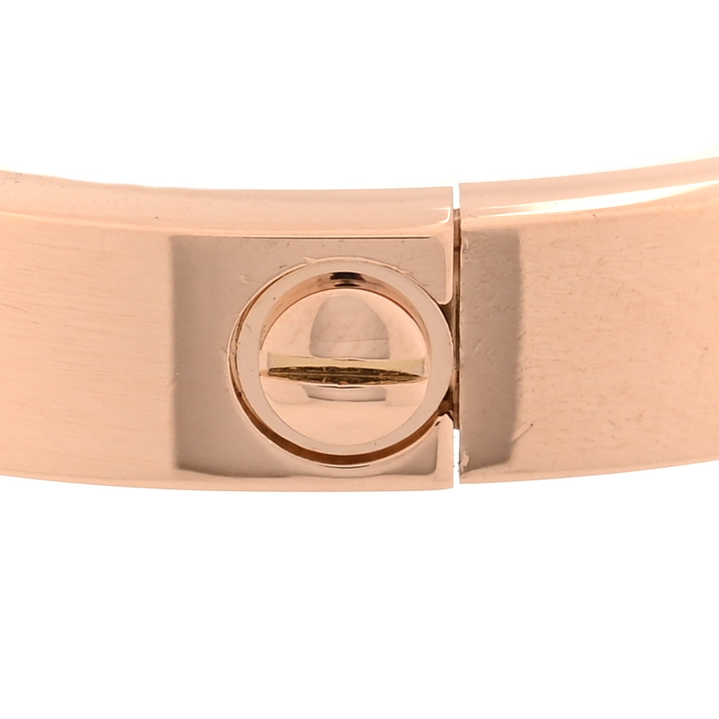 18K Pink Gold 4 Diamond LOVE Bracelet 16