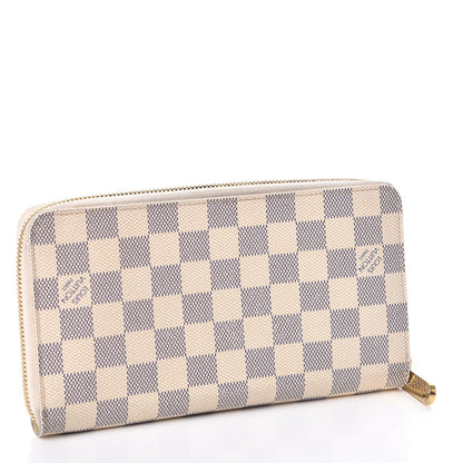 Louis Vuitton Damier Azur Zippy Organizer Wallet 3 of 9