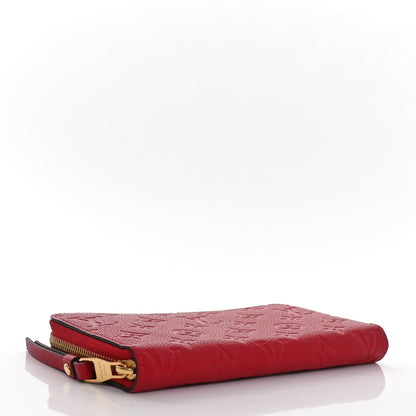 Louis Vuitton Empreinte Zippy Wallet Scarlet 4 of 10