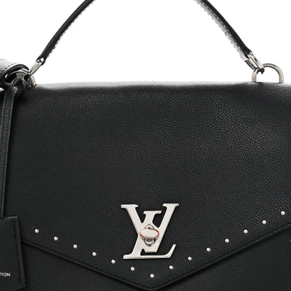 Louis Vuitton Soft Calfskin My Lockme Studs Black 8 of 17