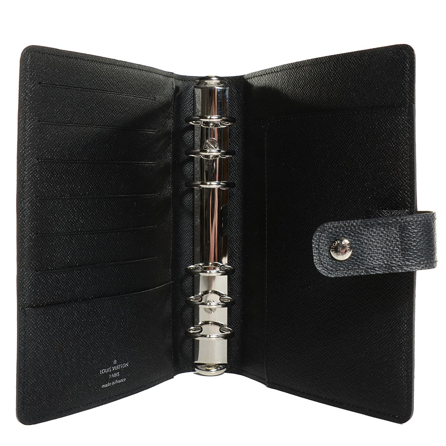Damier Graphite Medium Ring Agenda Cover