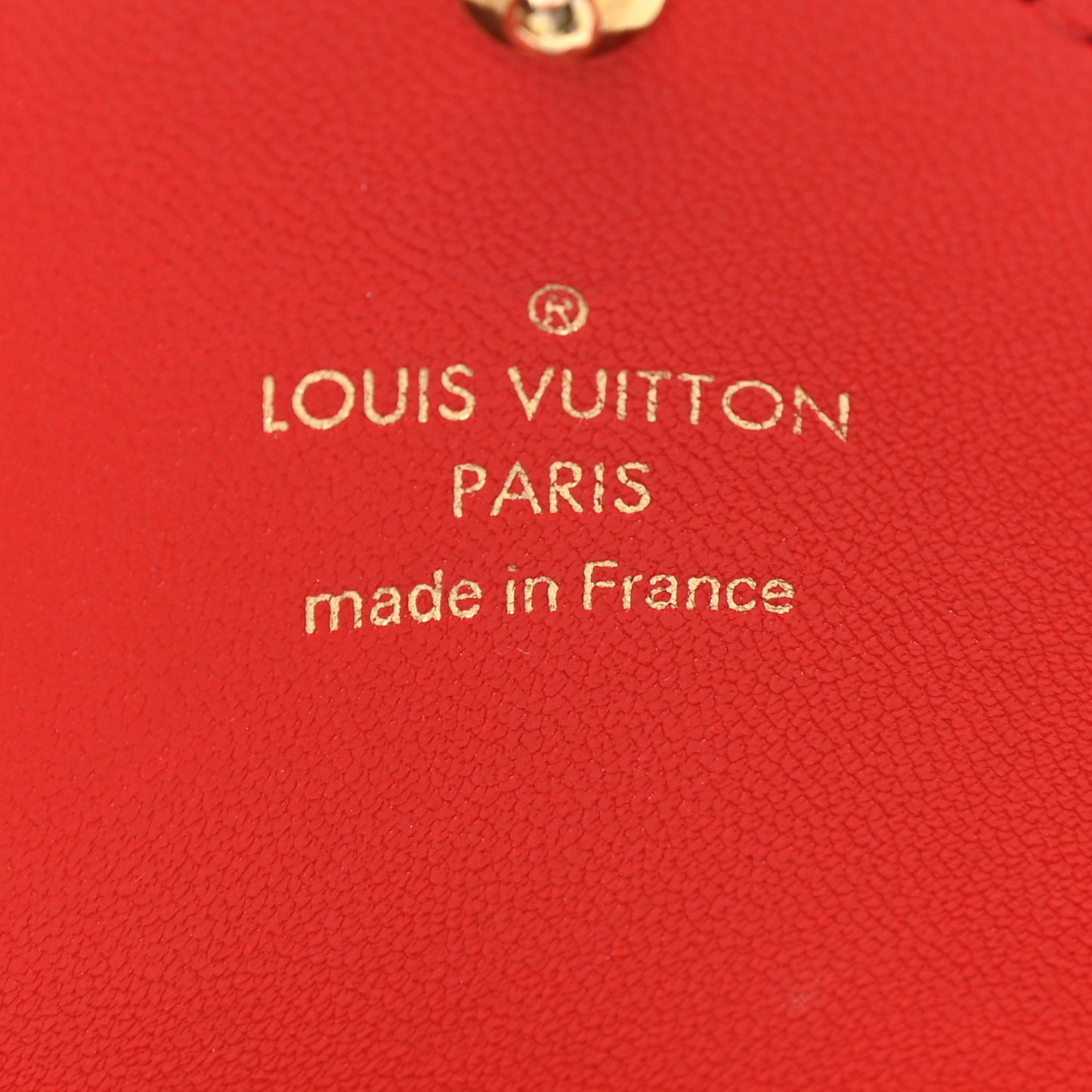 Monogram Medium Kirigami Pochette Insert Coquelicot