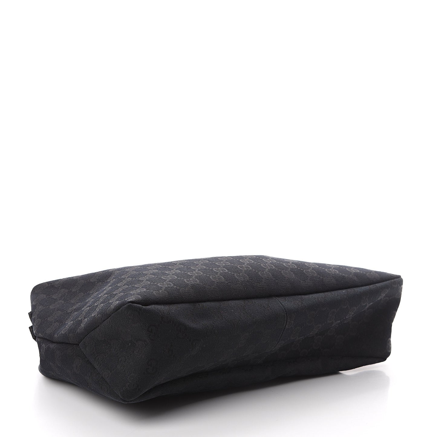 Monogram Medium Horsebit Chain Hobo Black
