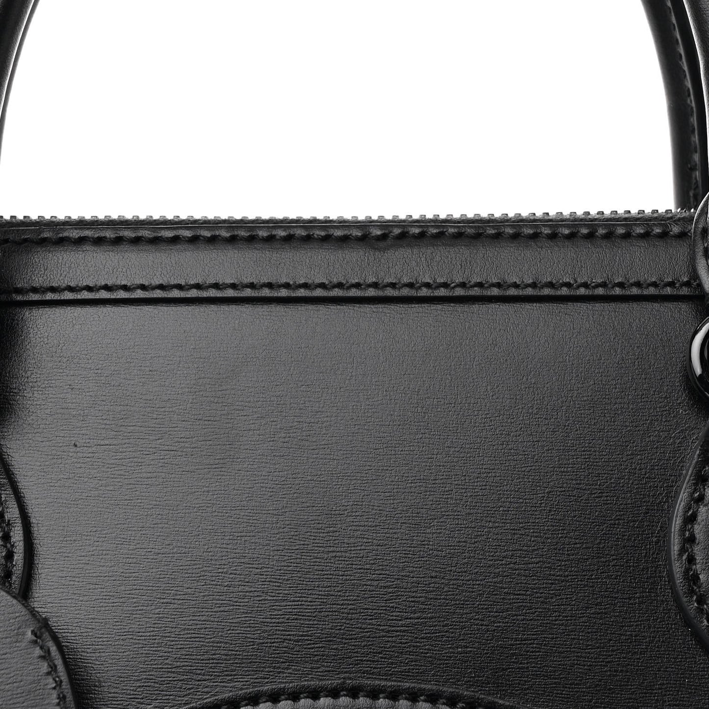 Boarded Plutone Calfskin Large Horsebit 1955 Duffle Bag Black