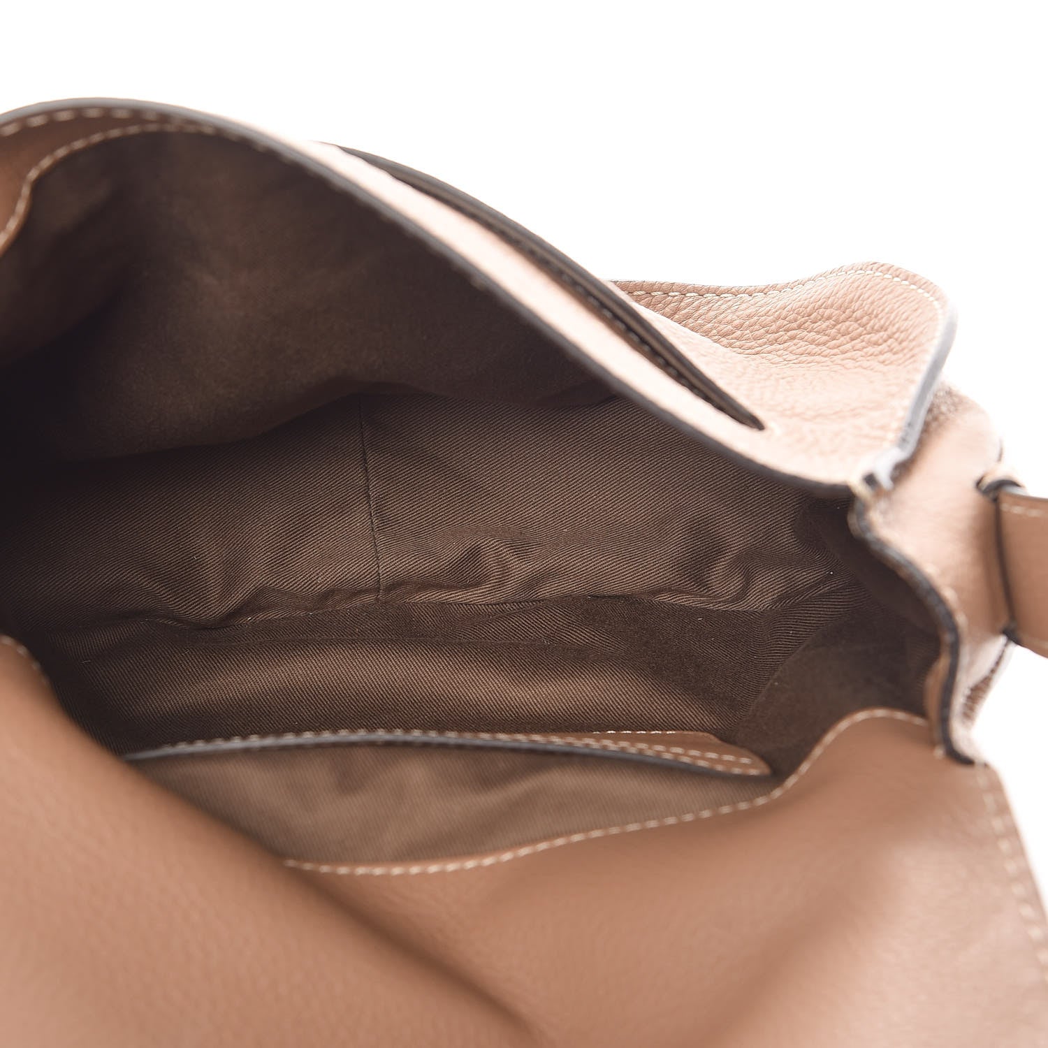 Chloe Calfskin Medium Marcie Round Crossbody Bag Nut 5 of 7