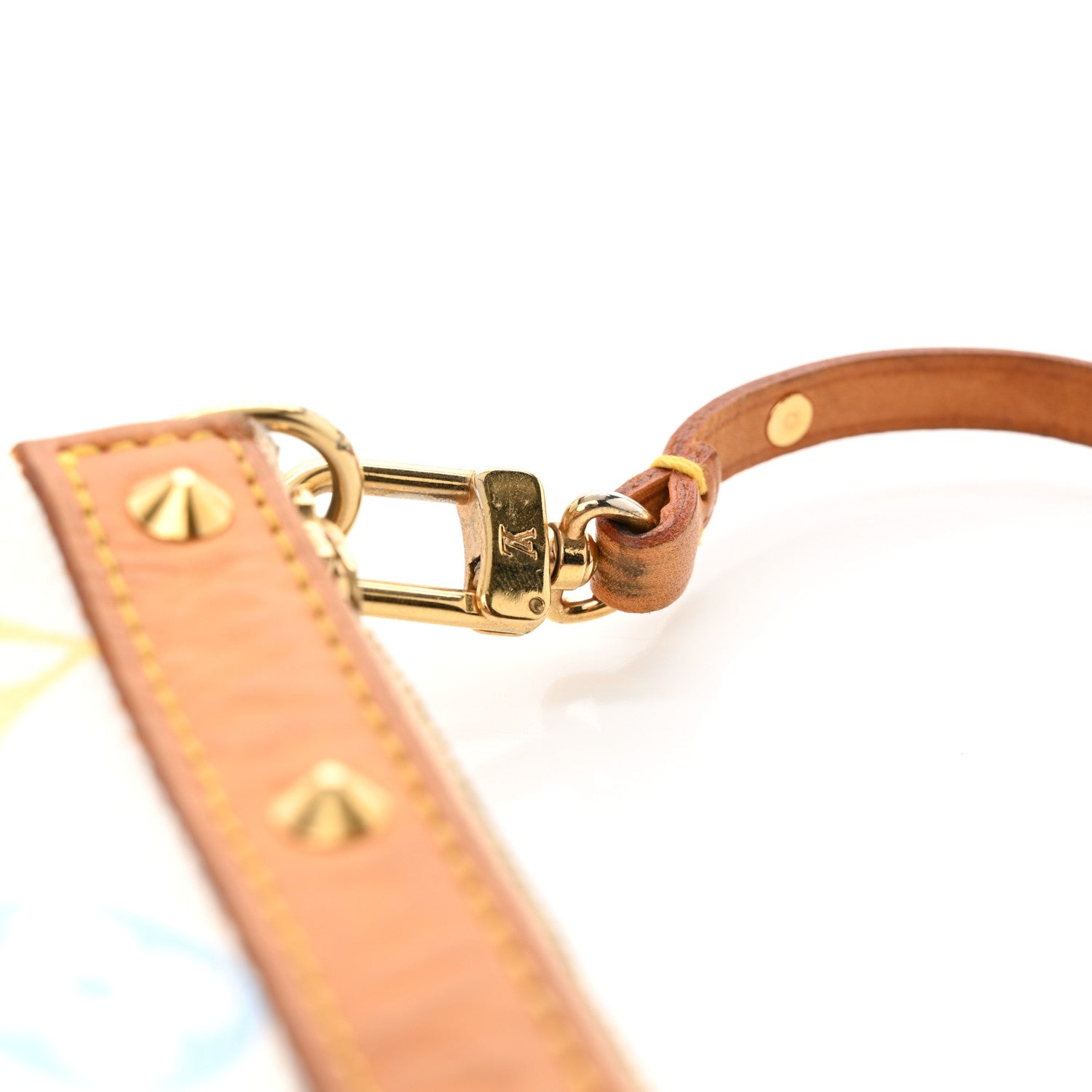 Louis Vuitton Monogram Multicolor Pochette Accessories White 10 of 11
