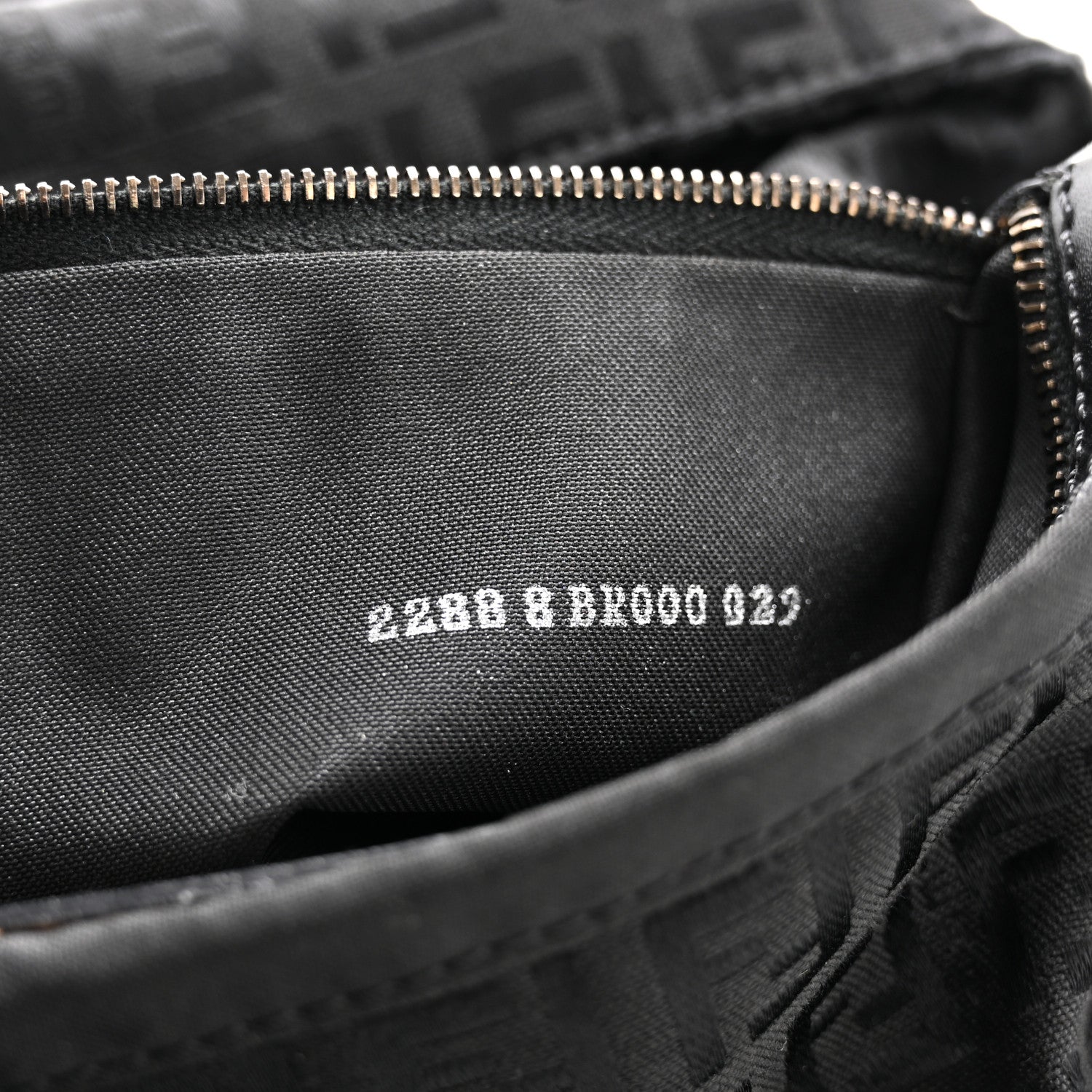 Fendi Zucchino Baguette Black 7 of 16