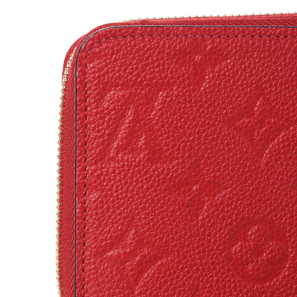Louis Vuitton Empreinte Zippy Wallet Scarlet 12 of 12