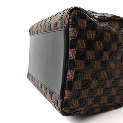 Louis Vuitton Damier Paillettes Speedy 30 Black 10 of 10