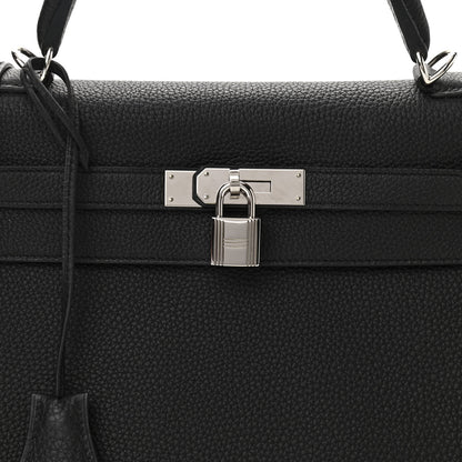 Hermes Togo Kelly Retourne 32 Black 9 of 12