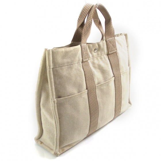 Hermes Canvas Fourre Tout MM 3 of 12