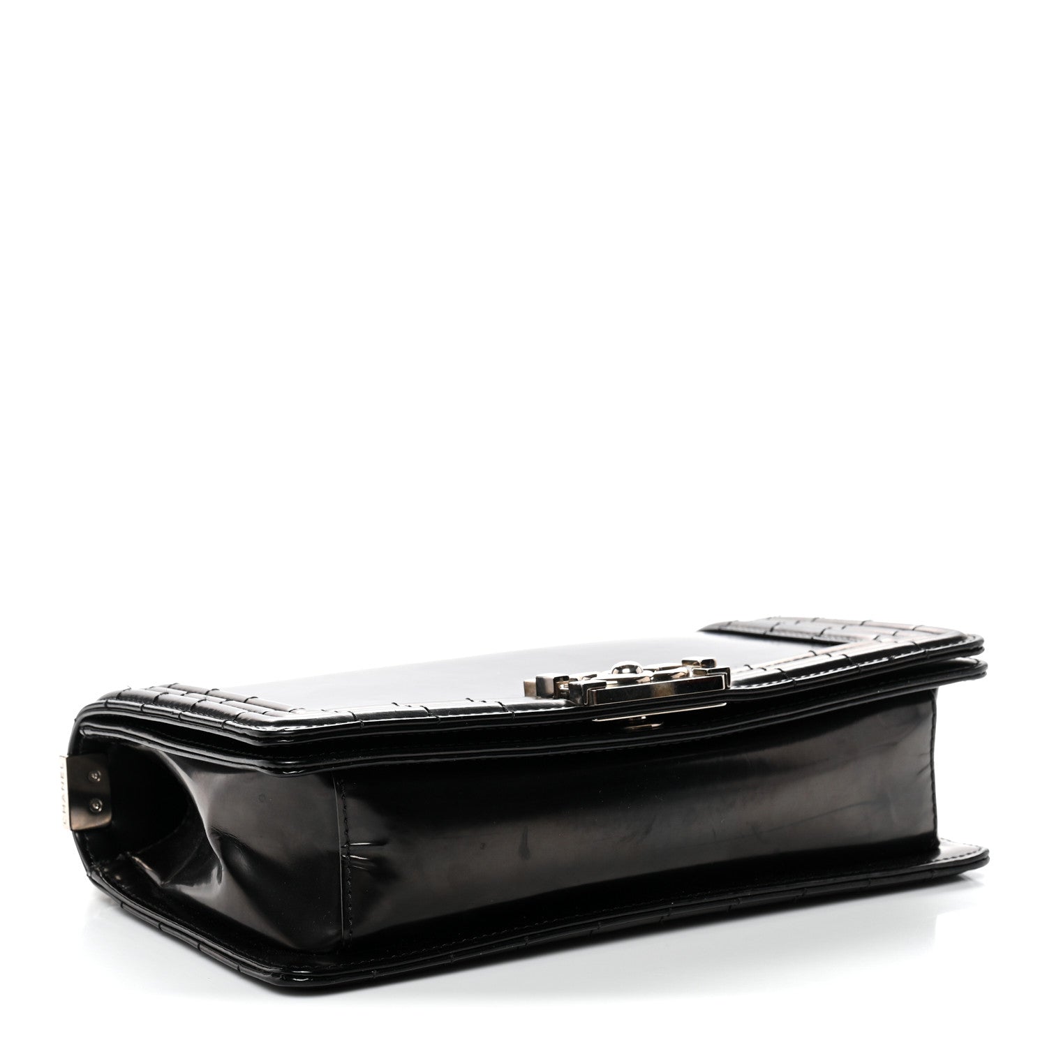 Chanel Glazed Calfskin Medium Boy Flap Black 4 of 11