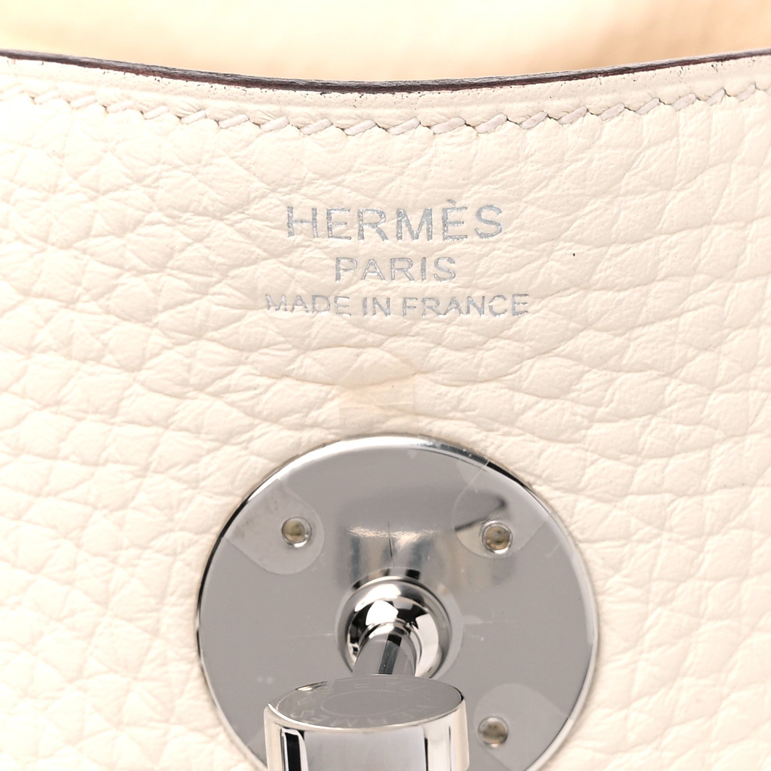 Hermes Taurillon Clemence Lindy 26 Nata 6 of 9