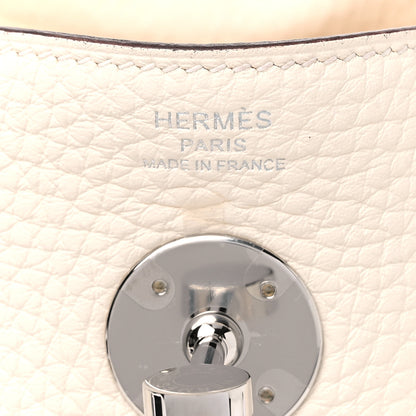 Hermes Taurillon Clemence Lindy 26 Nata 6 of 9