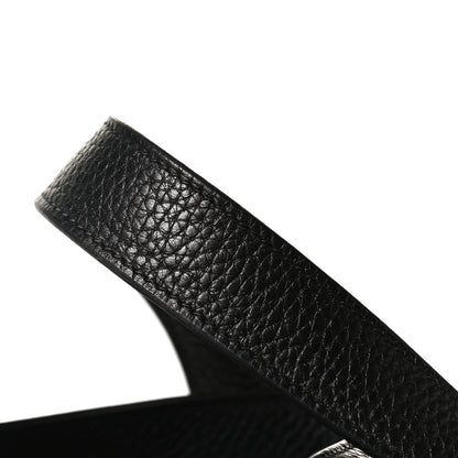 Hermes Taurillon Clemence Picotin Lock 22 MM Black 13 of 14