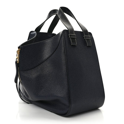 Loewe Calfskin Small Hammock Shoulder Bag Midnight Blue Black 3 of 10
