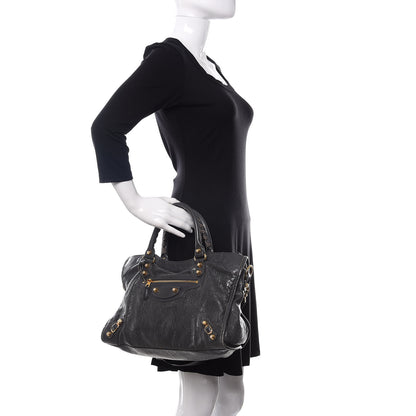 Balenciaga Agneau Giant 12 Gold Hardware City Gris Fossile 3 of 14