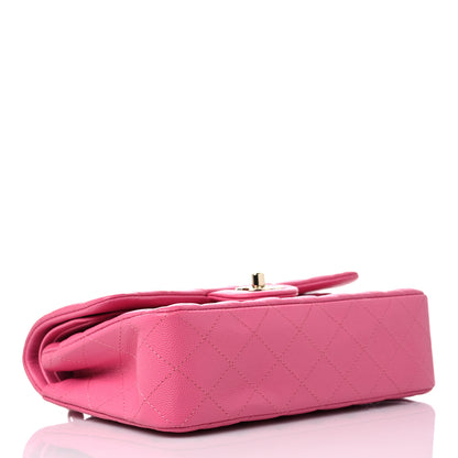 Chanel Caviar Quilted Small Double Flap Pink 4 of 12