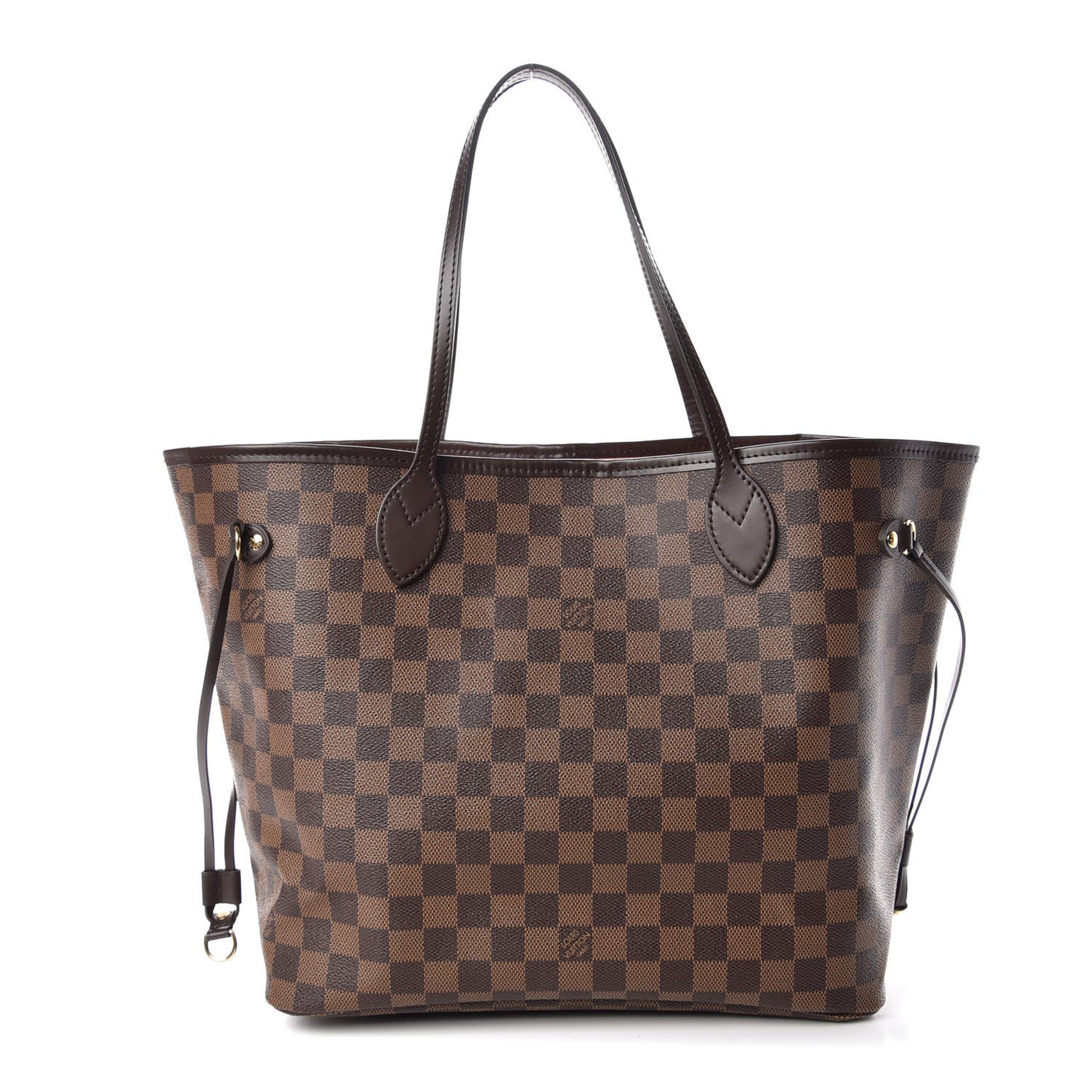 Damier Ebene Neo Neverfull MM Rose Ballerine