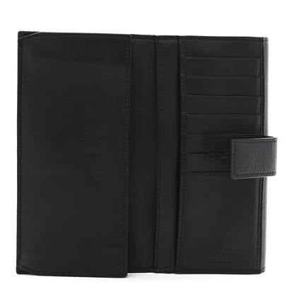 Alexander McQueen Calfskin Skull Continental Wallet Navy 5 of 8