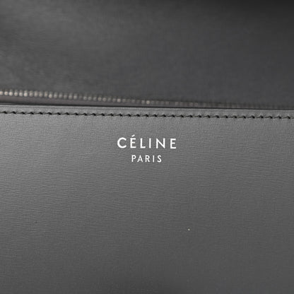 Celine Box Calfskin Medium Classic Box Flap Storm 7 of 10