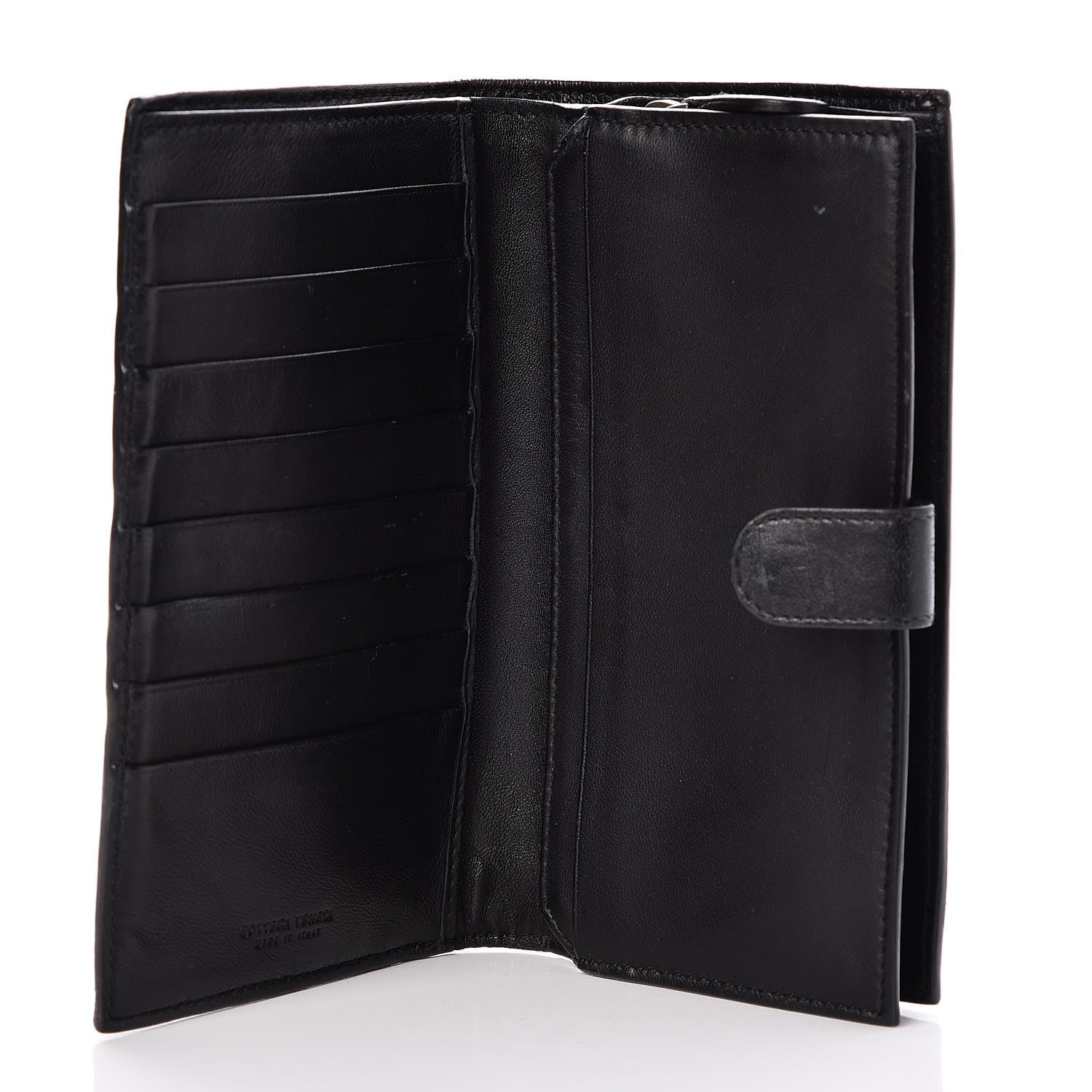 Bottega Veneta Nappa Intrecciato Continental Wallet Black 5 of 7
