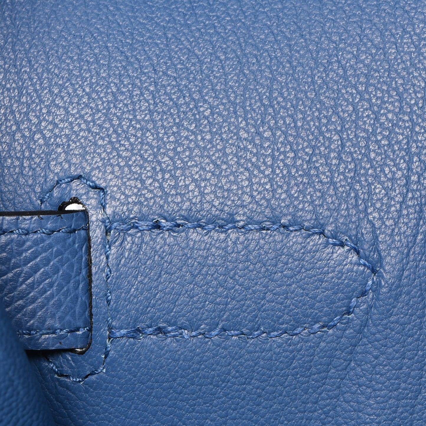 Epsom Birkin 35 Bleu Agate
