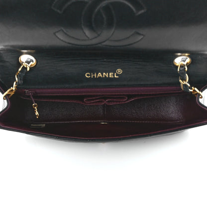 Chanel Lambskin Quilted Small Single Flap Bag Black 5 of 12