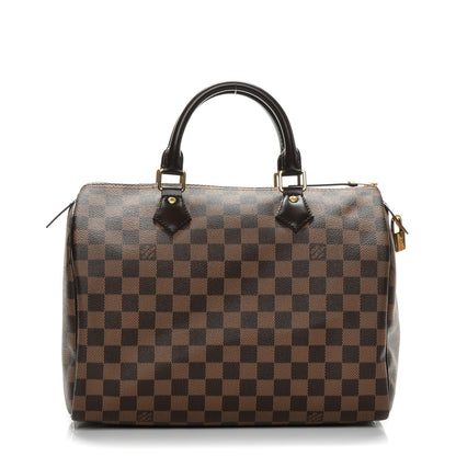 Louis Vuitton Damier Ebene Speedy 30 1 of 8