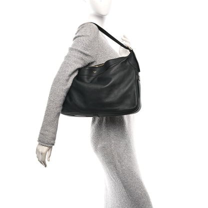 Celine Supple Calfskin Large Romy Shoulder Bag Black 2 of 9