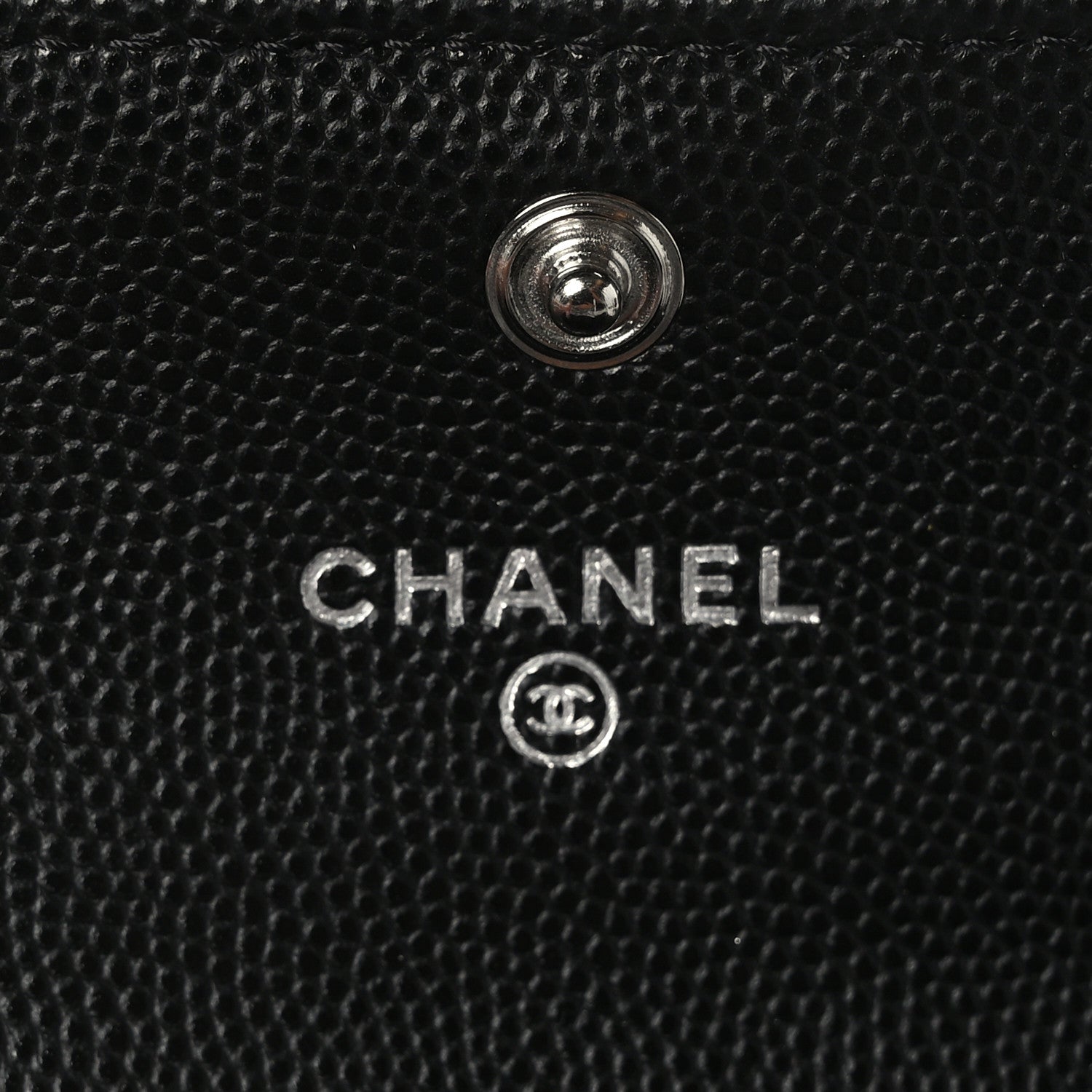 Chanel Caviar Quilted Boy Flap Card Holder Black 6 of 8