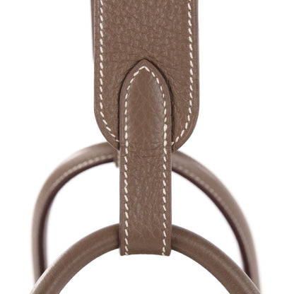 Hermes Taurillon Clemence Lindy 34 Etoupe 6 of 15