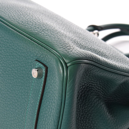 Hermes Togo Birkin 35 Malachite 35 of 39